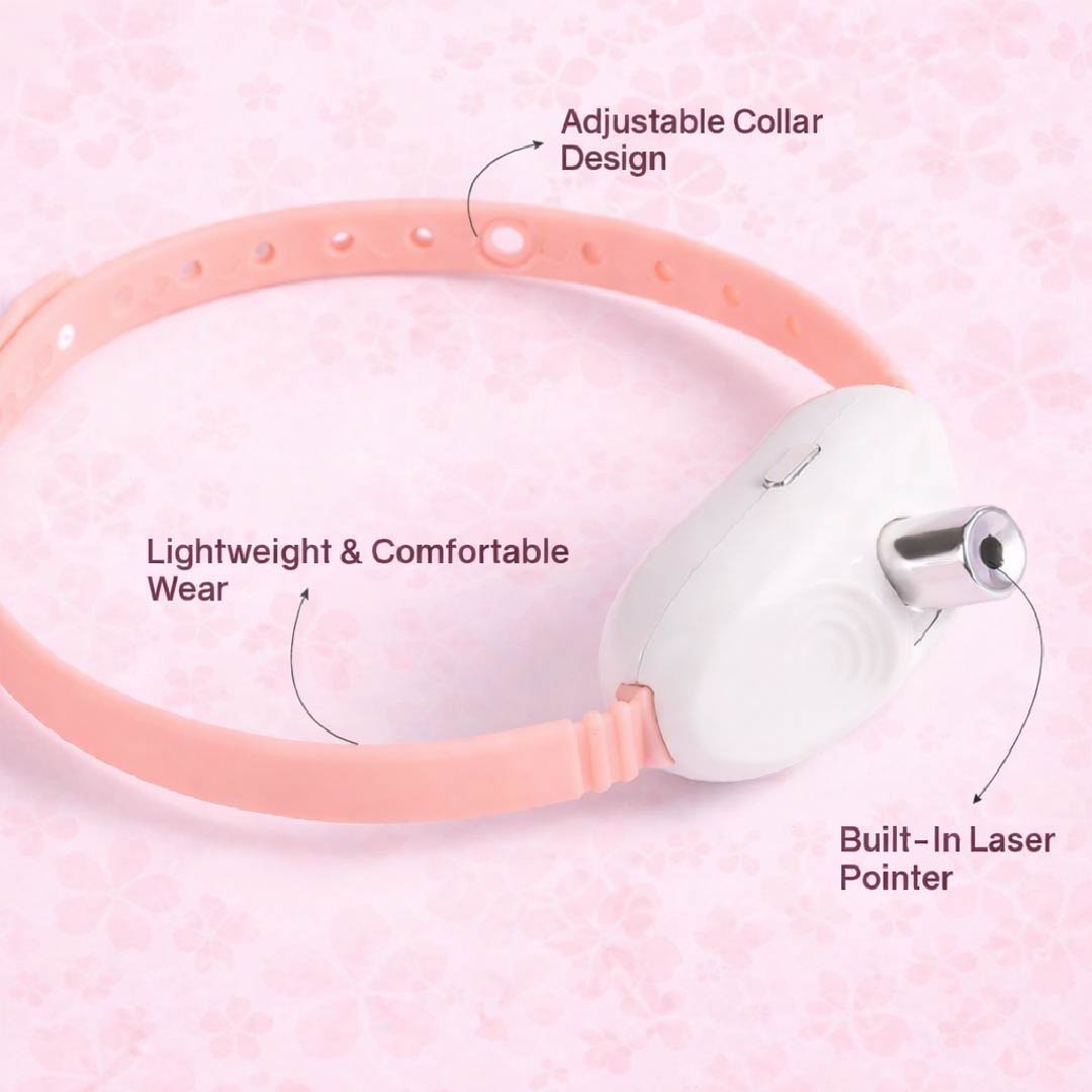 Chamak Collar – Interactive Laser Play Collar for Active Cats