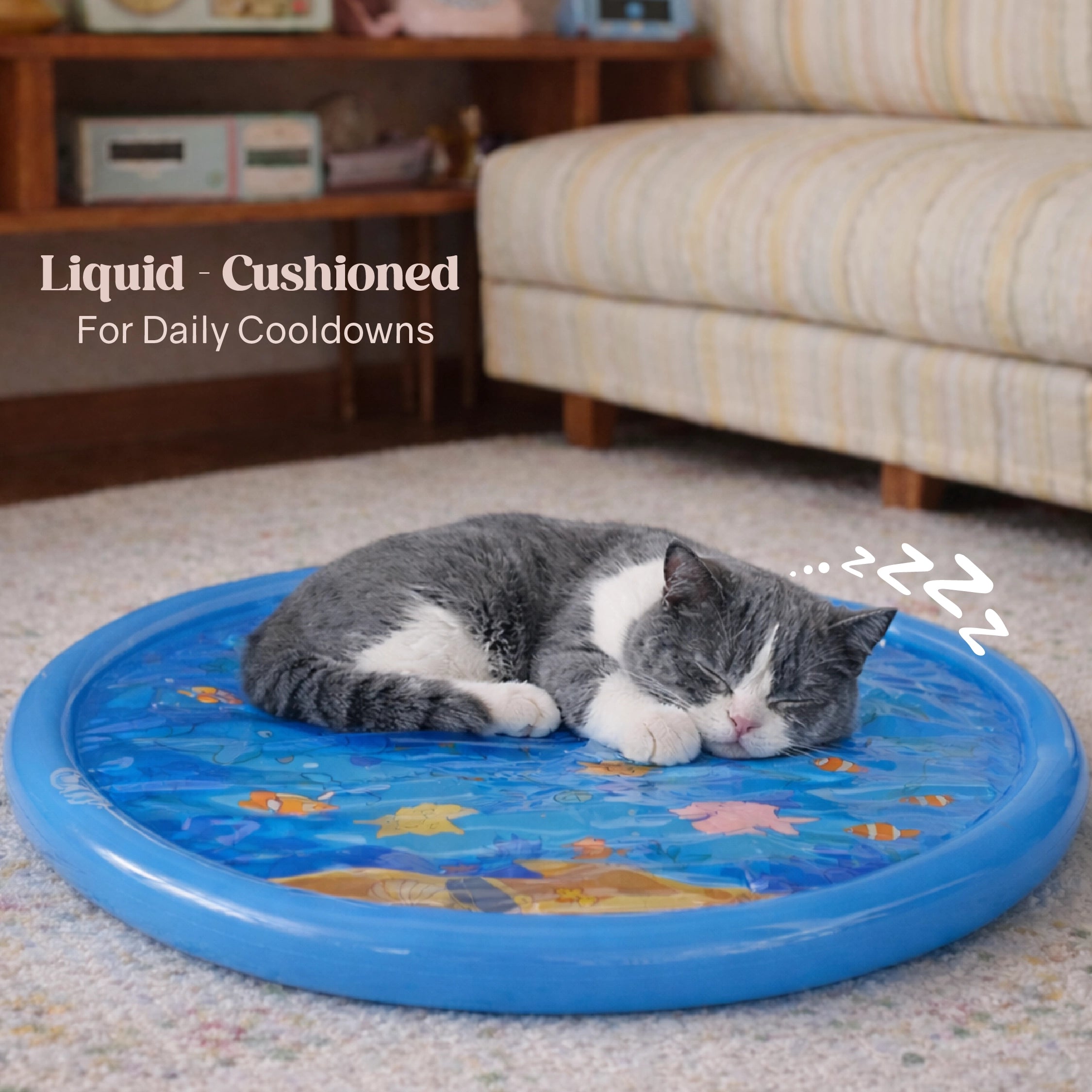 Tarang Cooling Bed | Water Cooling Play Bed for Cats