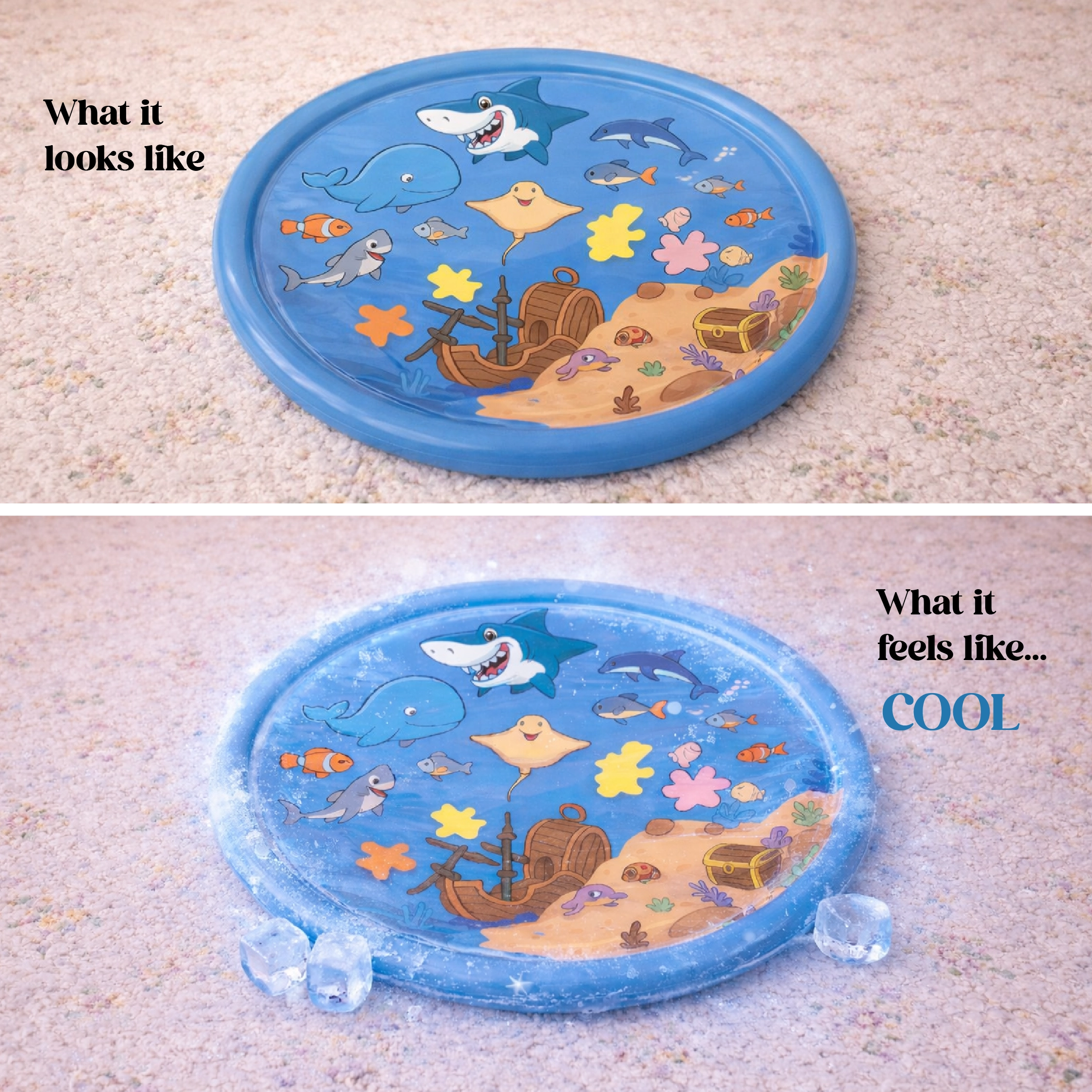 Tarang Cooling Bed | Water Cooling Play Bed for Cats