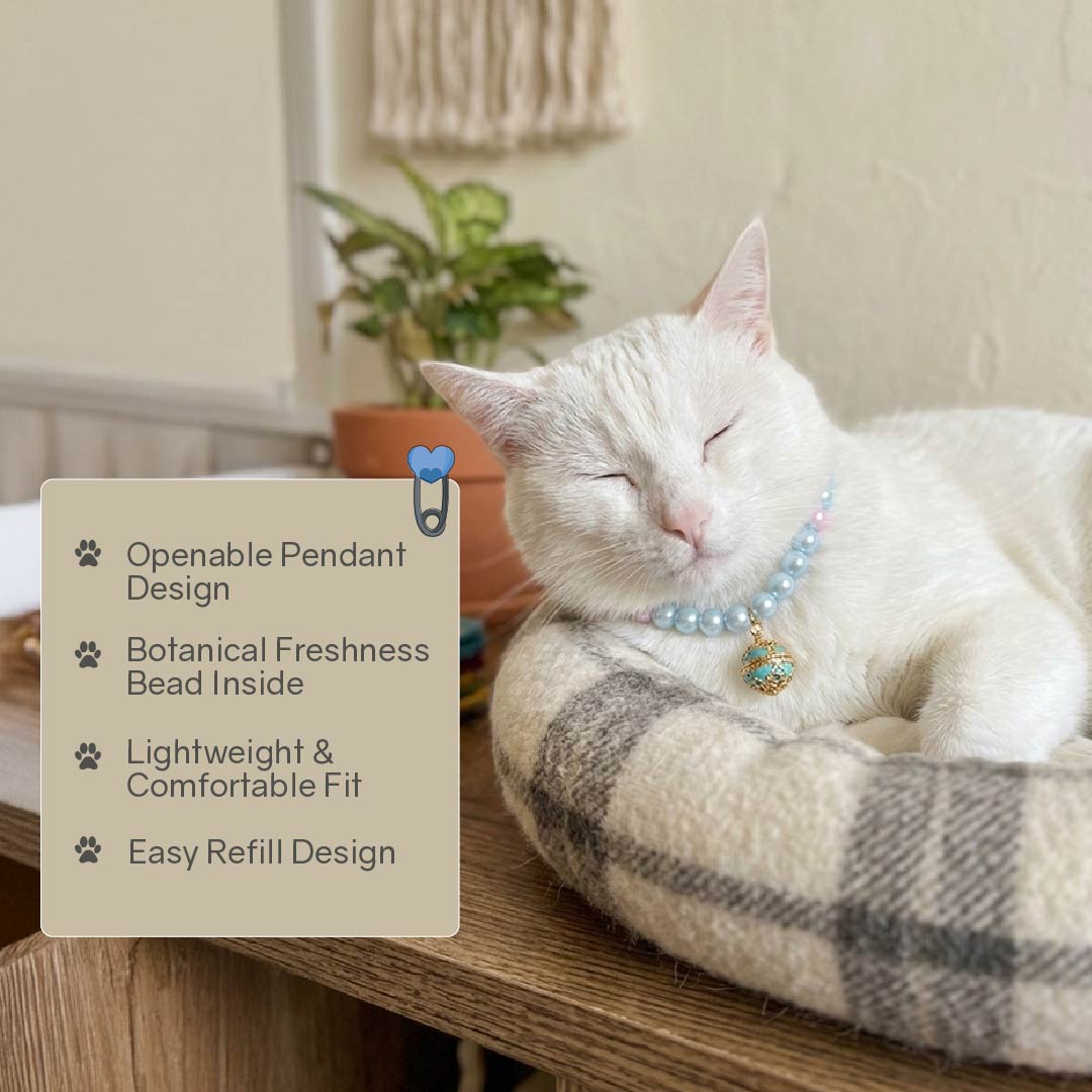 Noor Necklace – Luxury Fragrance Necklace for Cats