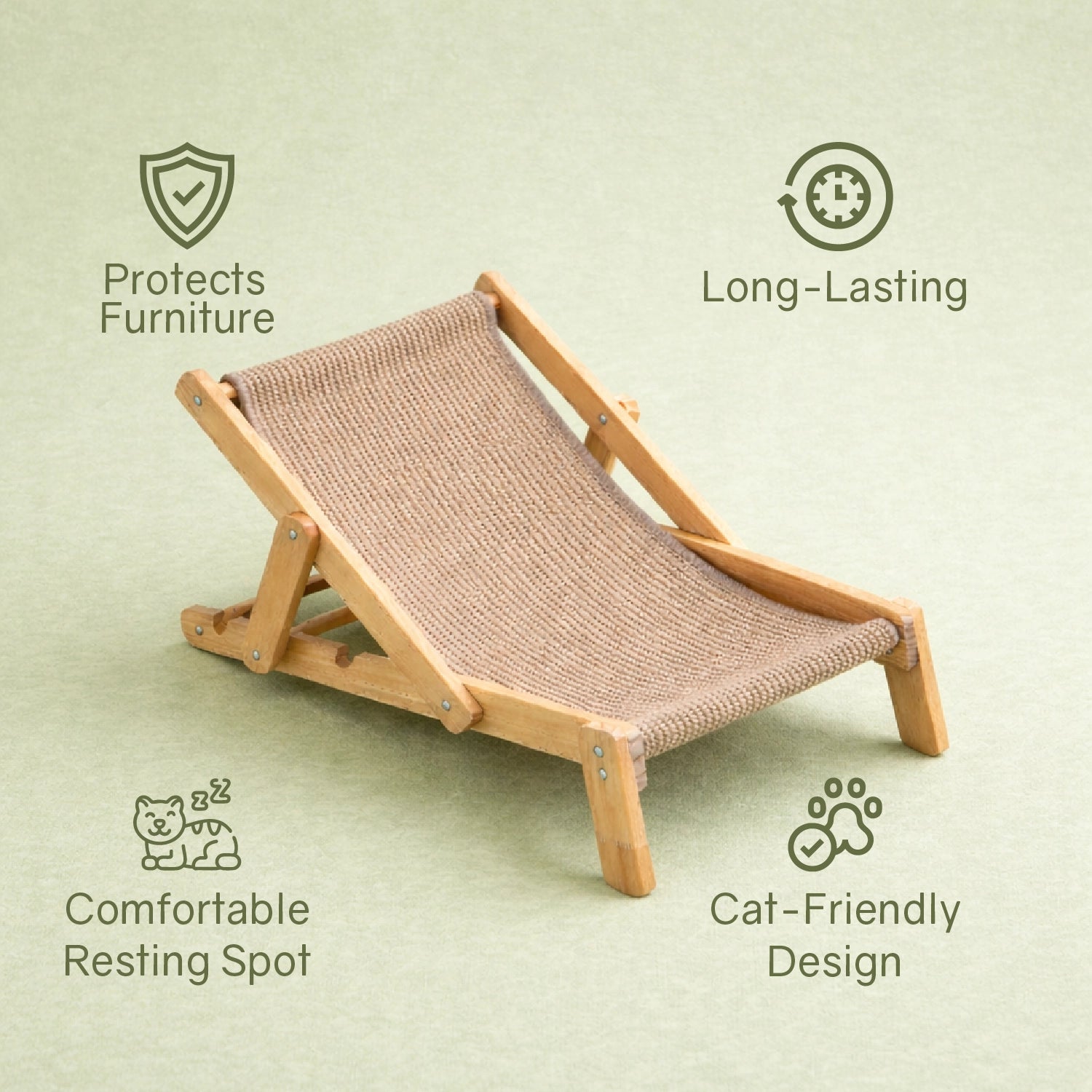 Scratch Baithak – Cat Scratcher & Relax Bed for Play & Comfort