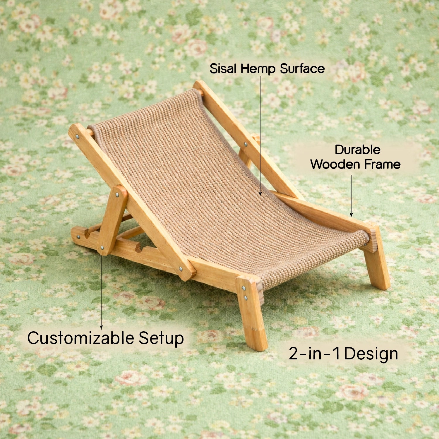 Scratch Baithak – Cat Scratcher & Relax Bed for Play & Comfort