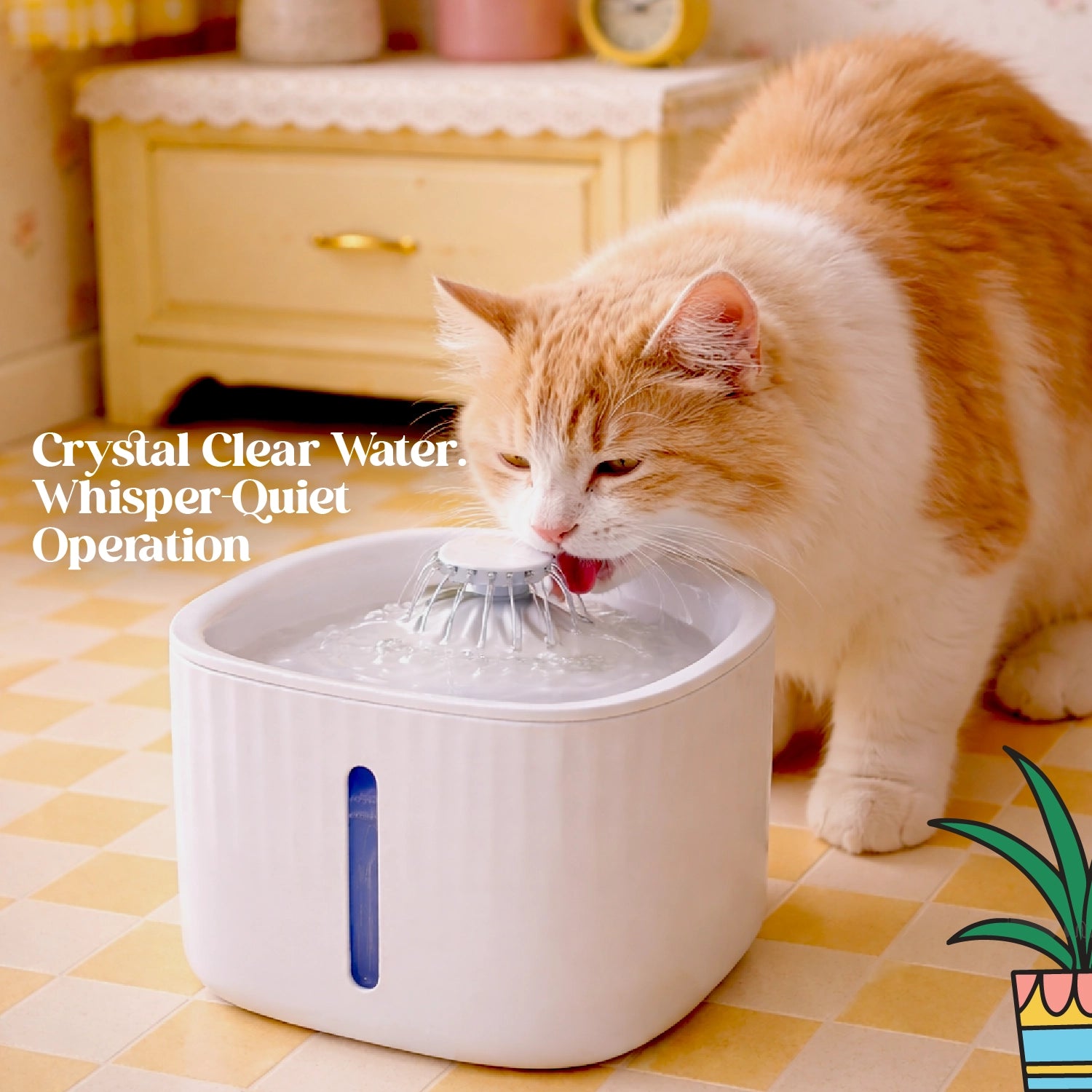 Neer Fountain – Continuous Flow Cat Water Fountain for Healthier Hydration